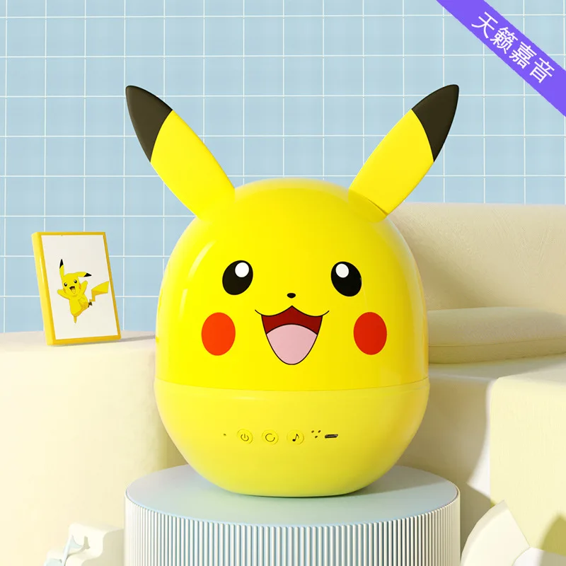 pokémon pikachu fantasy starry sky rotating music box remote control bedroom flash projection lamp childrens birthday gift toys free global shipp