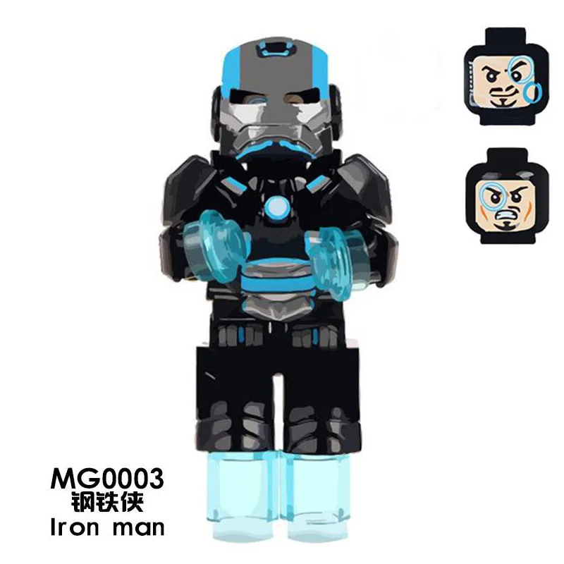 Железный человек MK50 одиночная распродажа супергероев совместимые с Legoingly