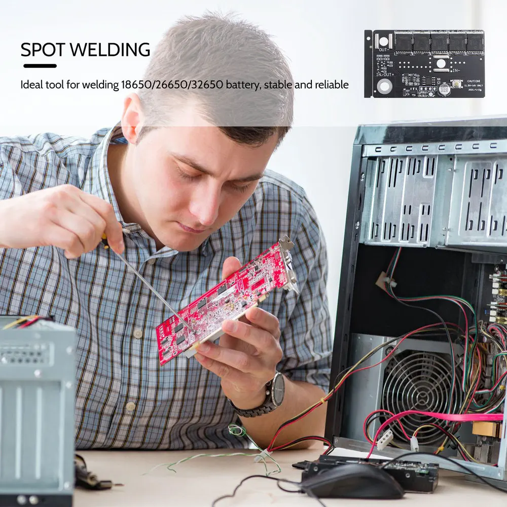 

1 Set DIY Spot Welder Portable Welding Machine Kit Welding Tool Accessories