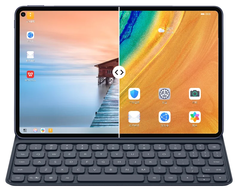 Huawei MatePad Pro MRX-W09/AL09 10,8 дюймовый планшетный ПК Kirin 990 8-ядерный 8 ГБ ОЗУ 256 Гб ПЗУ 2560x1600 Android 10 gps WiFI