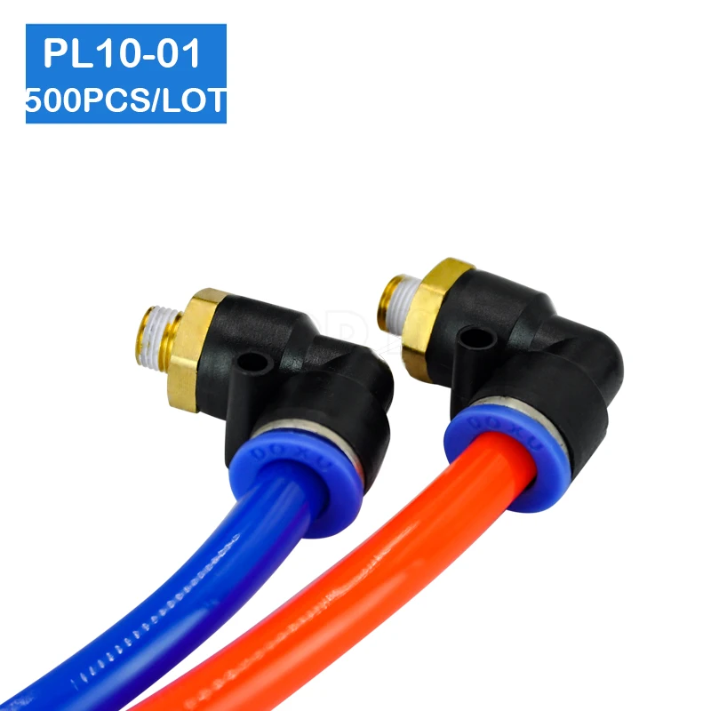 500 шт. PL10 01 бесплатная доставка 1/8 &quotPT резьба до 10 мм быстрый