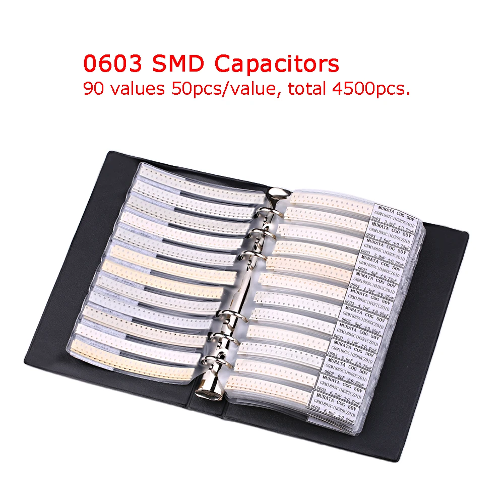 Новое поступление книга образцов 0201 0402 0603 0805 1206 резистор набор SMD SMT чип