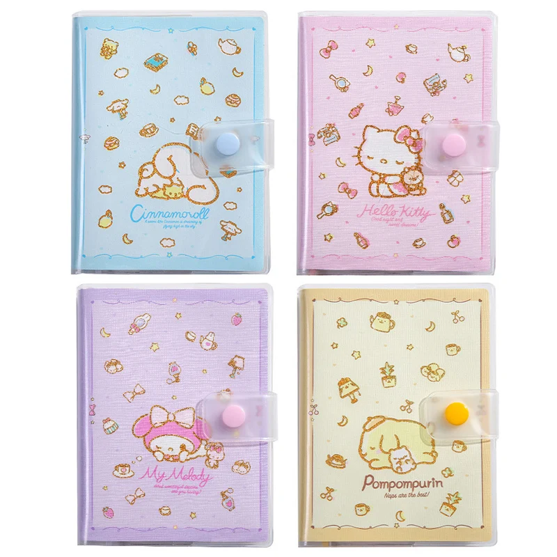 

Kawaii Sanrio Good Night Series Cinnamoroll Snap Notepad Melody A6 C7 Notebook Cartoon Hellokitty Memo Student Cute Hand Ledger