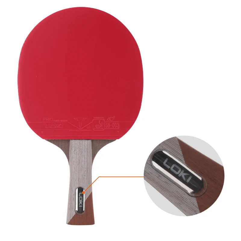 

New 5 star Factory price Wholesale table tennis racket ping pong paddle