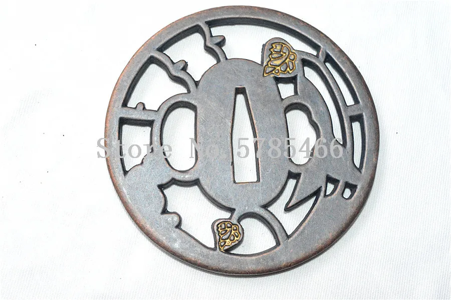 Набор защитных накладок из сплава с ручкой меча для катаны вакидзаси Танто Цуба +