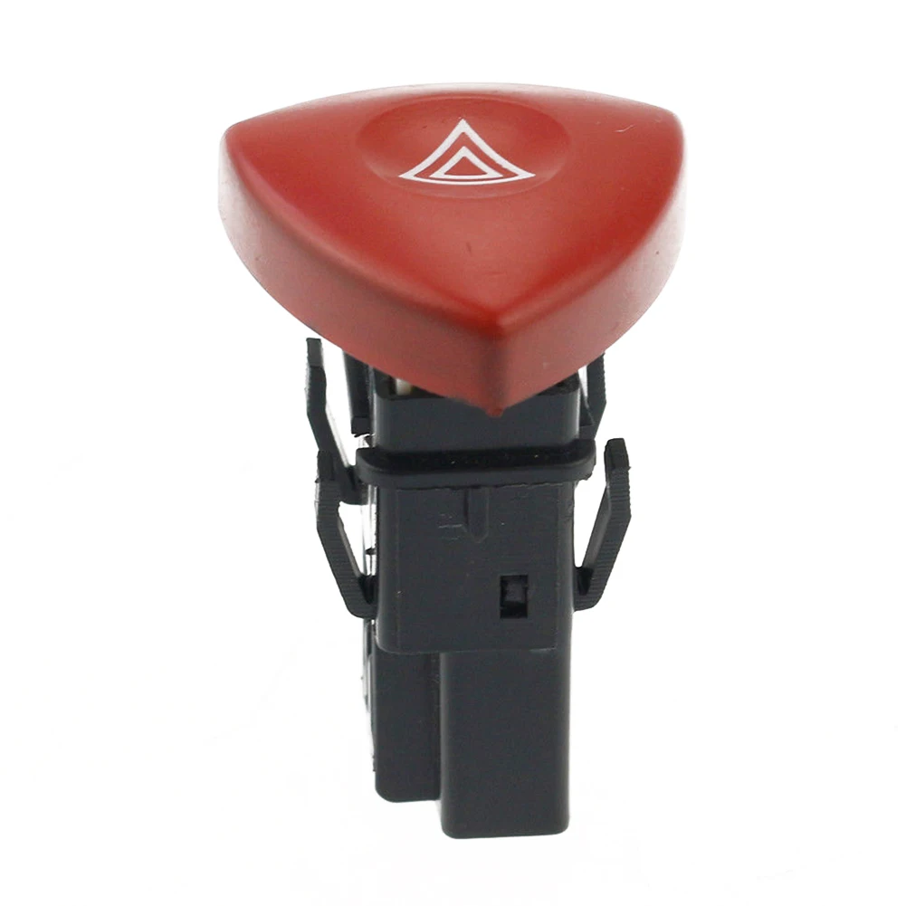Switch Button 8200442724 Accessory Dash Hazard 12V Vehicle Red Car Warning Indicator Light Traffic for Renault |