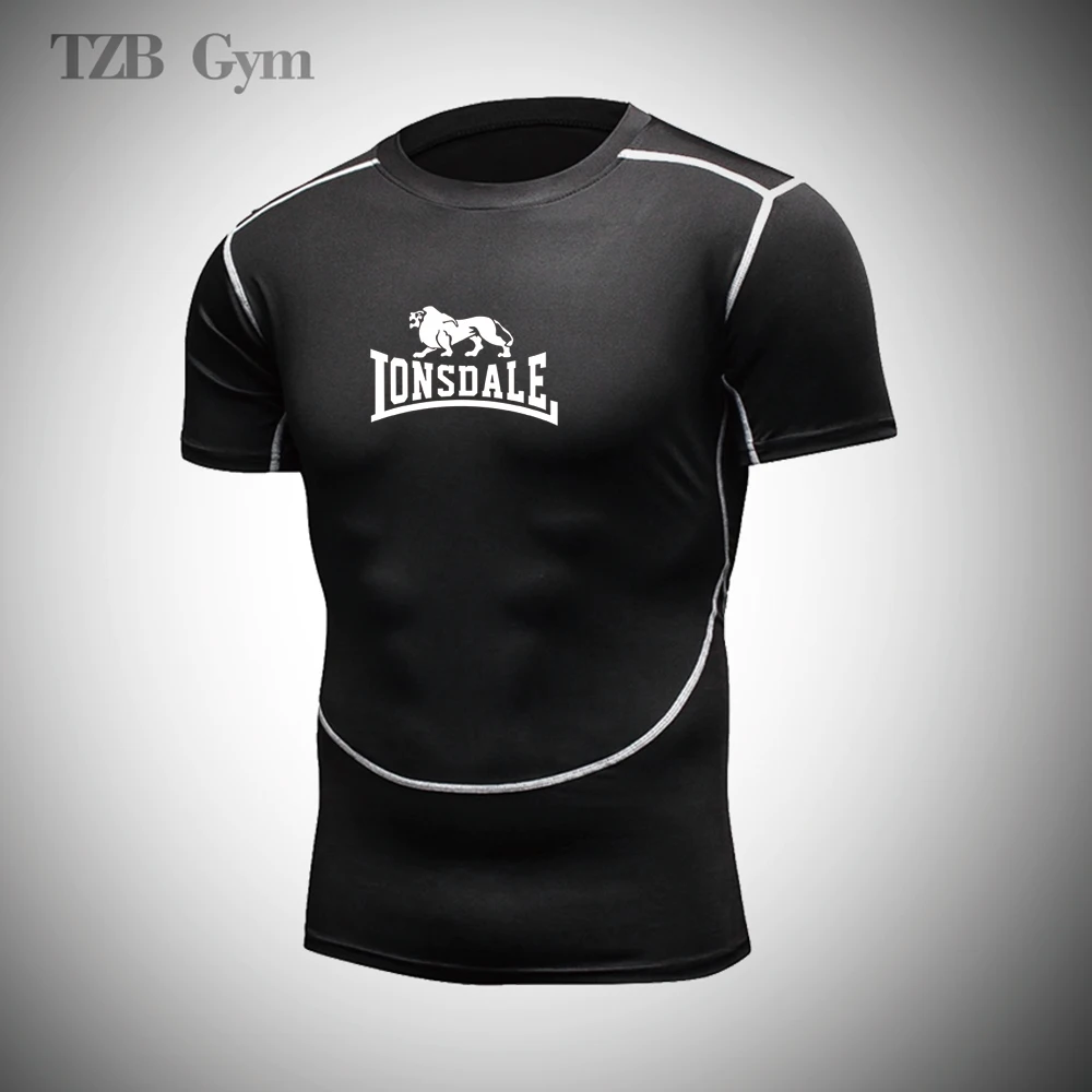

Men's Running T-Shirt Gym MMA Fitness Training Shirt Running Cycling Sports T-Shirt Basketball Sports Breathable Men's T-Shirt