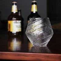japanese hammer cup cocktail glass whisky tea coffee water brandy vodka mug diamond crystal glass cups transparent shot glasses