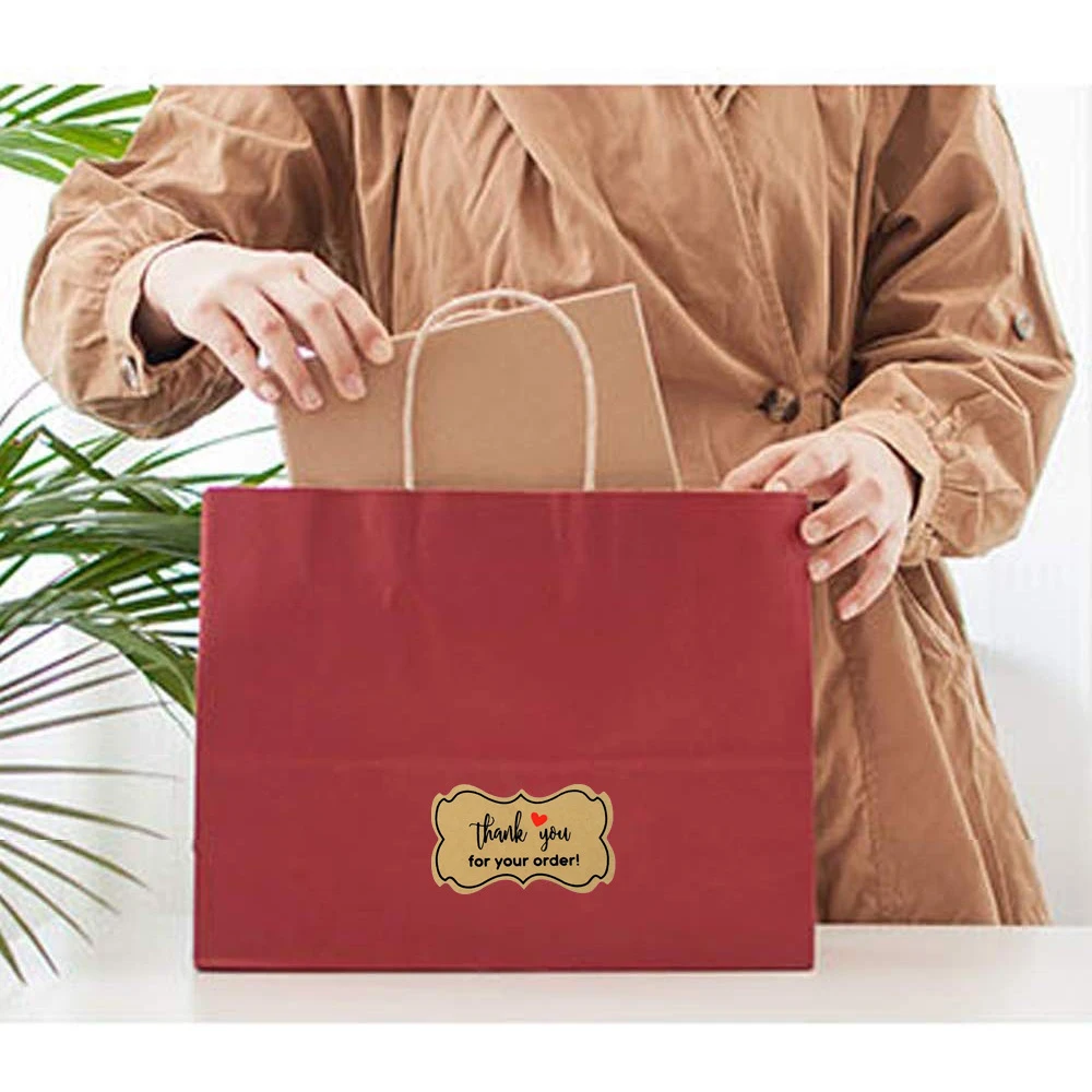 250 шт крафт-бумаги наклейки специально для вас печать этикеток DIY подарочная