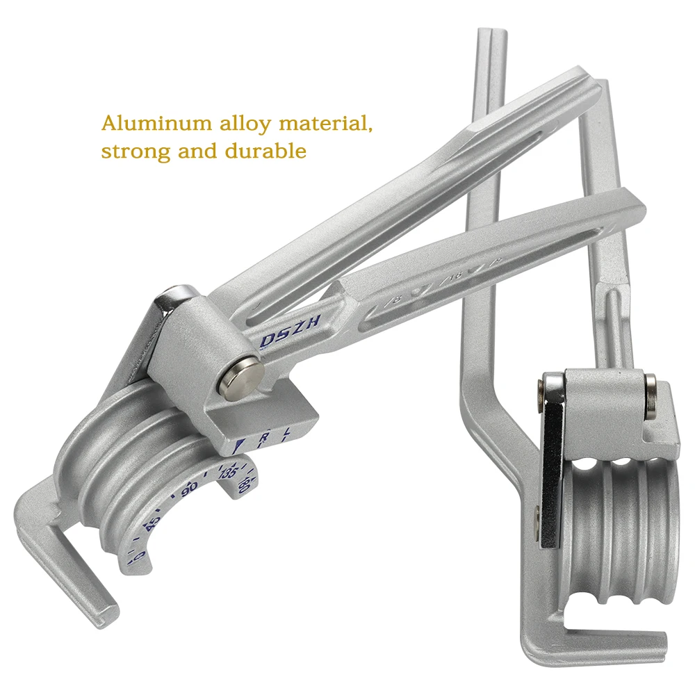 Tube Bender 3In1 Pipe Bending Machine 180 Degree Metric Tubing Hand Tool 6mm 8mm 10mm | Инструменты