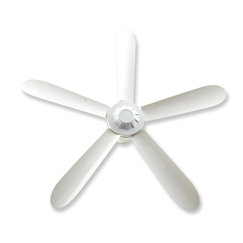 

NEW 220V 15w Ceiling Fan Mute Electric Fan 5 Fan Leaves Plastic Single Gear Pure Copper 3m Four Gears Timed Extension Line