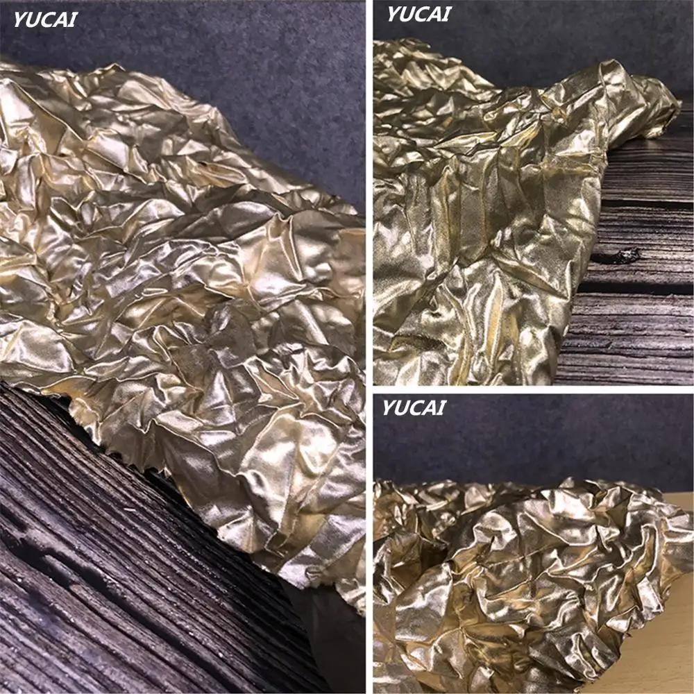 Текстурная ткань ламинирование с золотым покрытием высокотемпературные