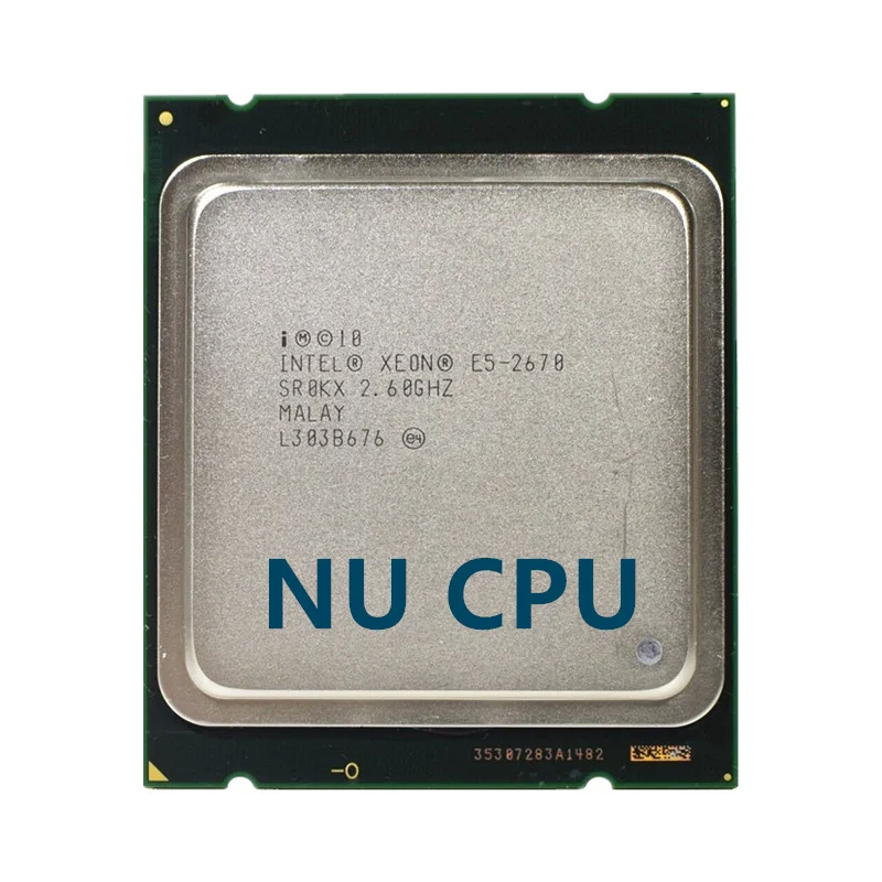 

Процессор Intel xeon e5 2670 2,6 ГГц 20 Мб кэш-памяти 8,00 ГТ/с LGA 2011 SROKX C2 Стандартный Восьмиядерный 16-поточный процессор