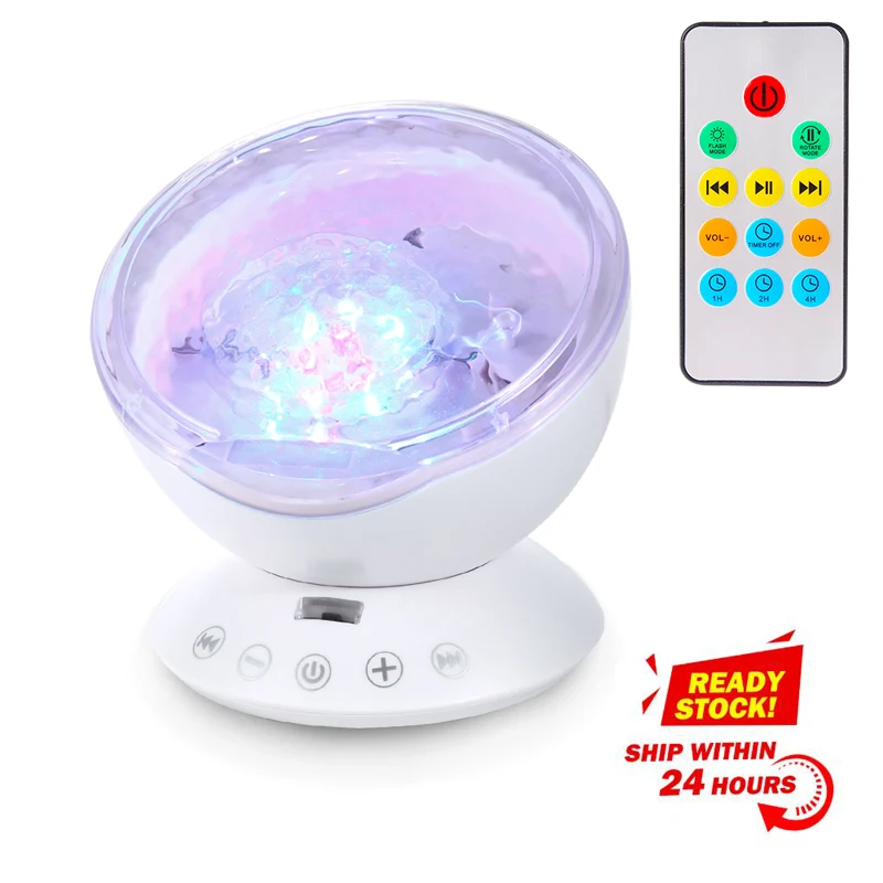 Светодиодный ночник SOL звездное небо океанская волна Аврора светодиодный