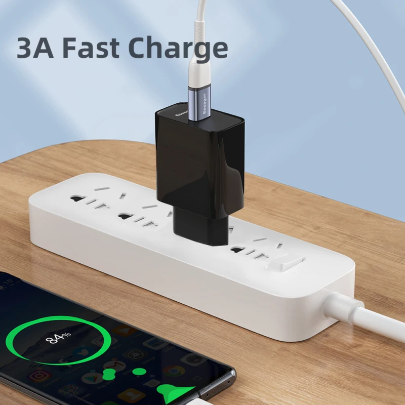 Адаптер Essager USB 3 0 Type-C OTG переходник Type C на мама для Macbook Xiaomi Samsung S20 USBC Micro коннектор |