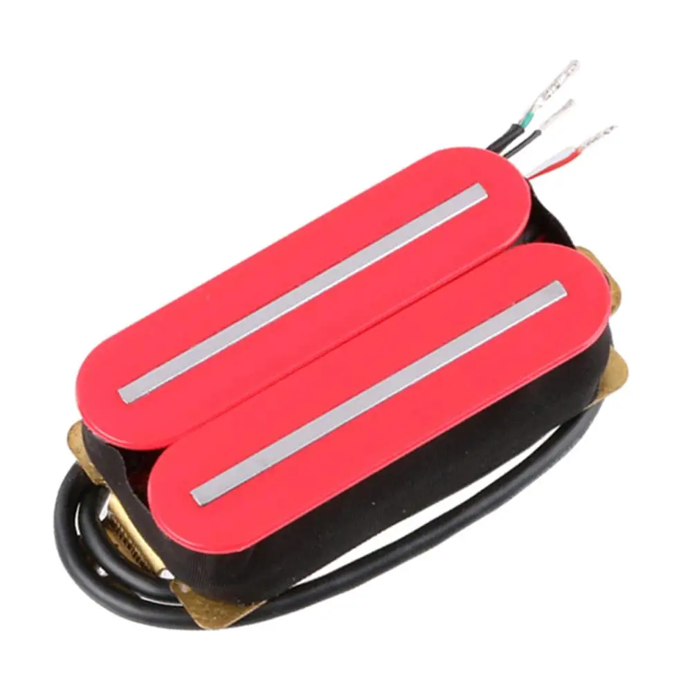 Гитарный блок Humbucker для электрогитары запасные части красный|Детали и аксессуары