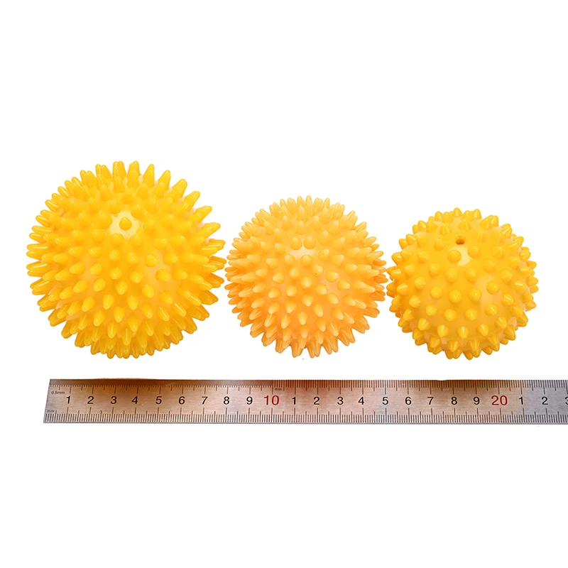 

Spiky Massage Ball Trigger Point Sport Fitness Hand Foot Pain Relief Muscle Relax Apparatus Unisex Hard 7cm/7.5cm/9cm