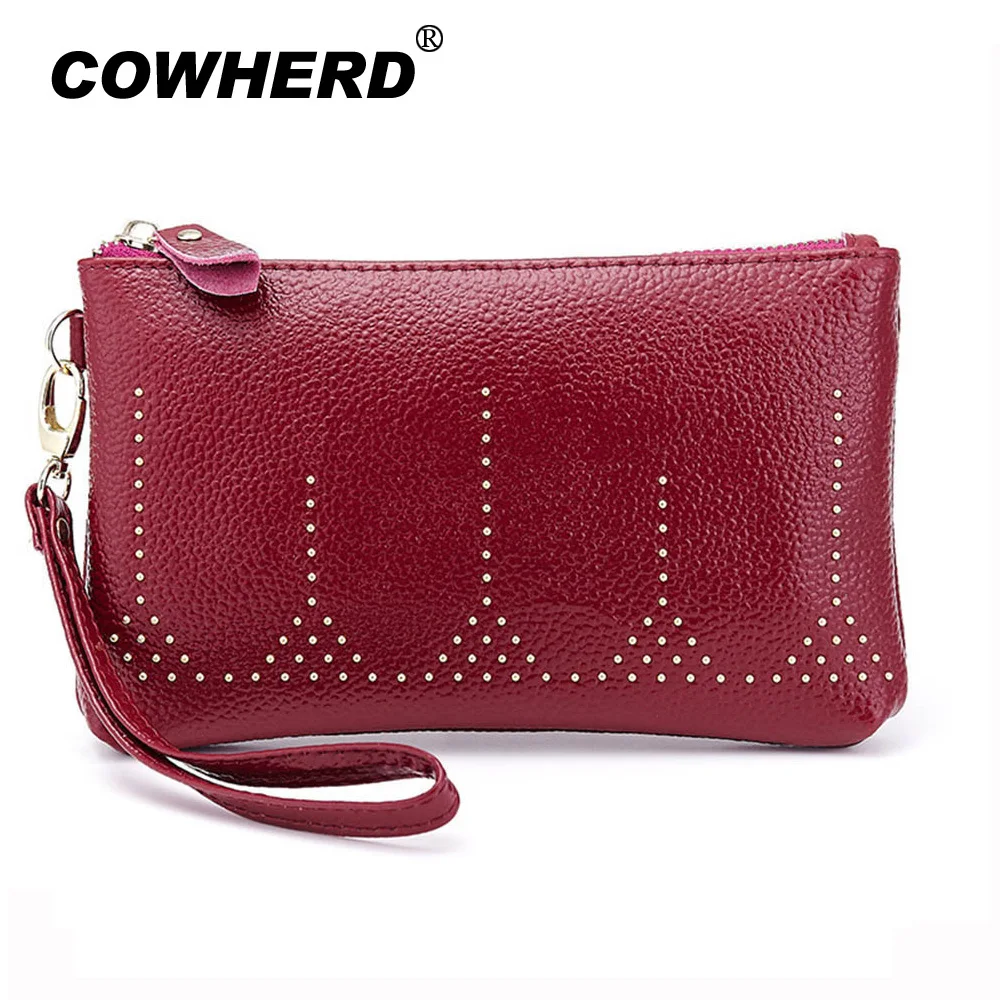Сумка кошелек женская из 100% натуральной кожи с ремнем на руку|evening bags women|evening