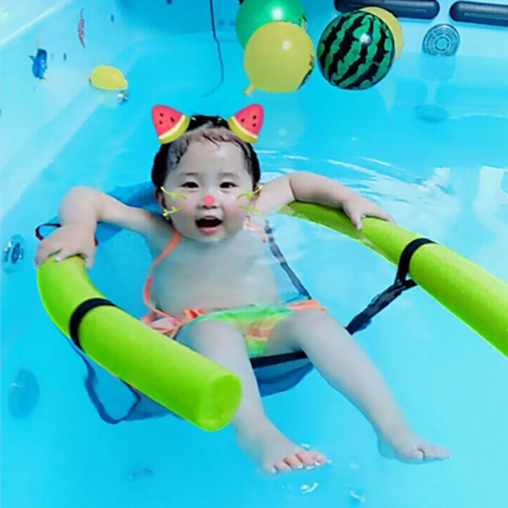 

Swimming Floating Chair Pool Kid Adult Bed Seat Water Float Ring Lightweight Beach Ring Noodle Net Piscina Ring Pool Accessories