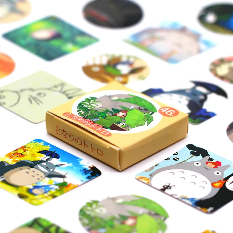 1 шт. мультяшный МИЛЫЙ Тоторо васи клейкая лента практичный планер наклейки