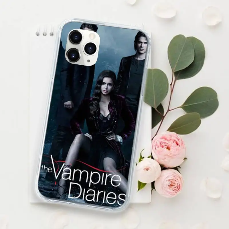 

American TV The Vampire Diaries Phone Cases for iPhone 11 12 pro XS MAX 8 7 6 6S Plus X 5S SE 2020 XR funda coque
