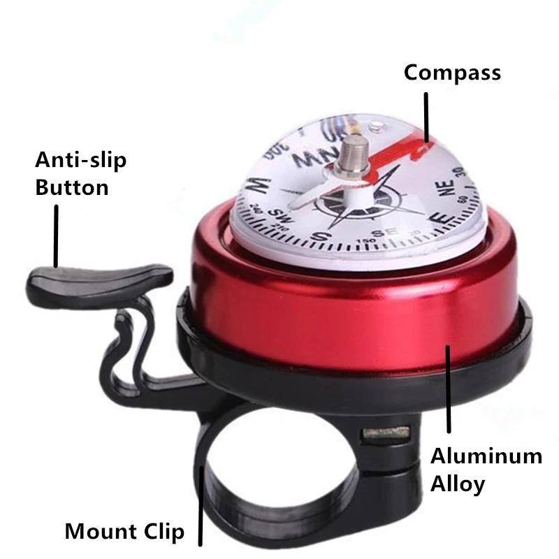 Велосипедный звонок велосипедный гудок многофункциональный компас