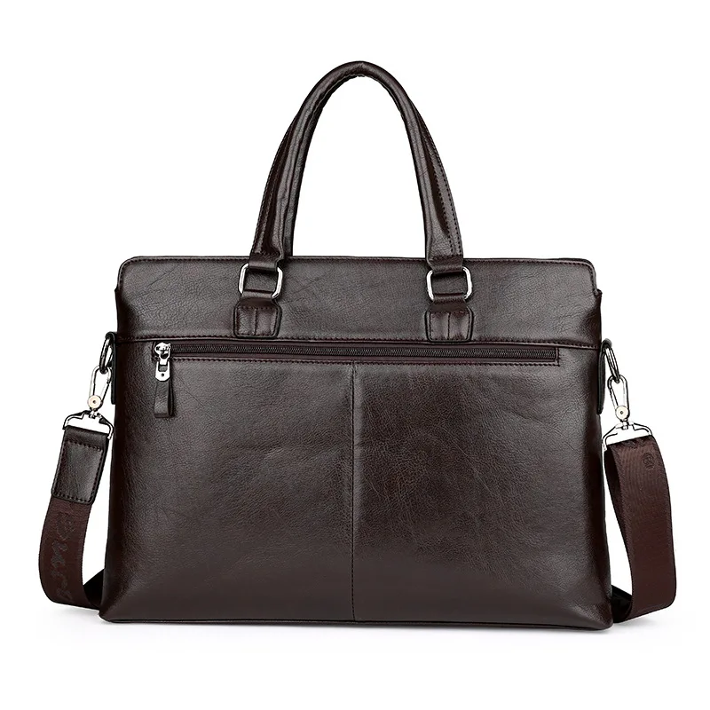 Классический дизайнерский мужской деловой портфель из искусственной кожи