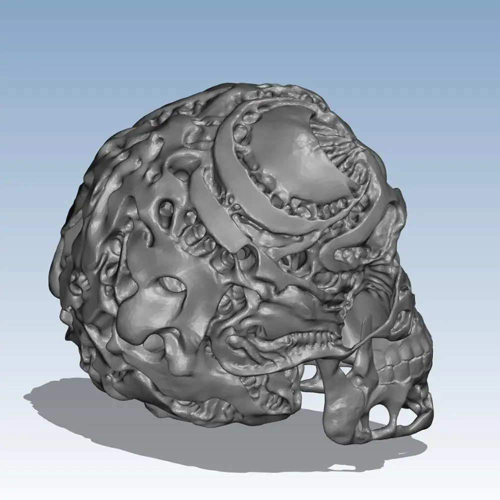 

Hunter Skull Custom order highqualityhighprecision digital models 3D printing service Imaginary objects Fantasy ST4508