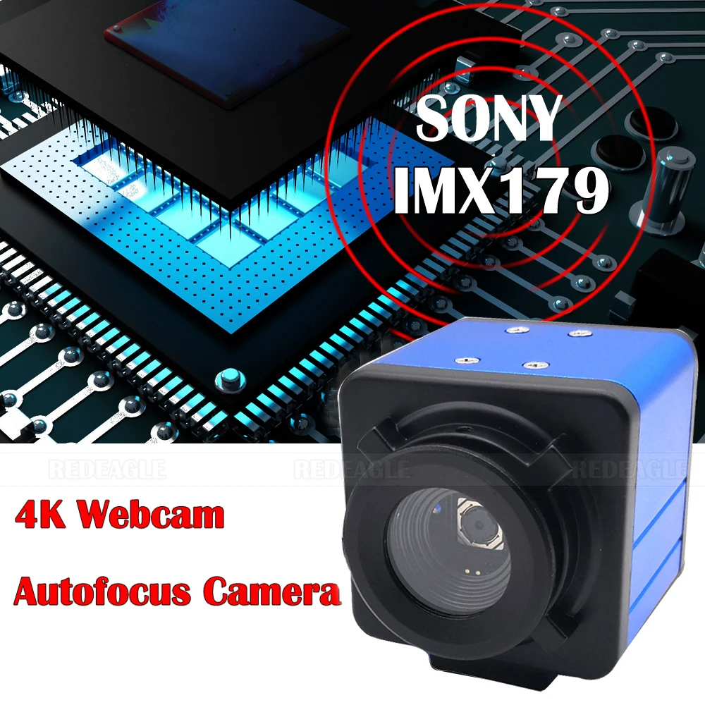Веб-камера с автофокусом HD 8 Мп Sony IMX179 MJPEG UVC OTG | Безопасность и защита