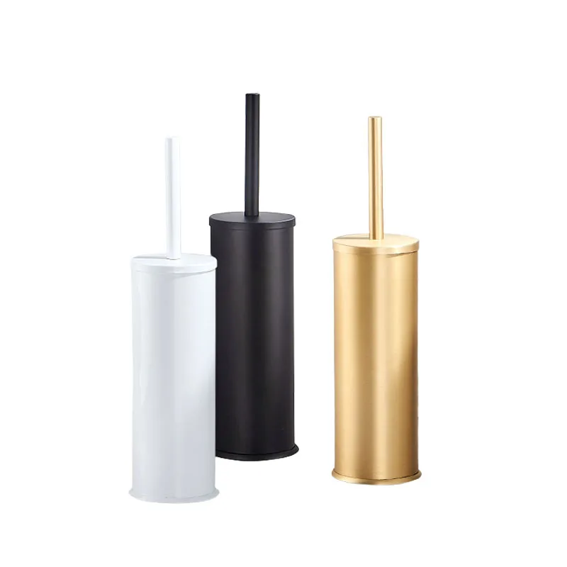 

Toilet Brush Holder Bathroom Cleaning Set Flooring Stand Black Bathroom Storage And Organization Wc Toilet Brush Set Gold Toilet