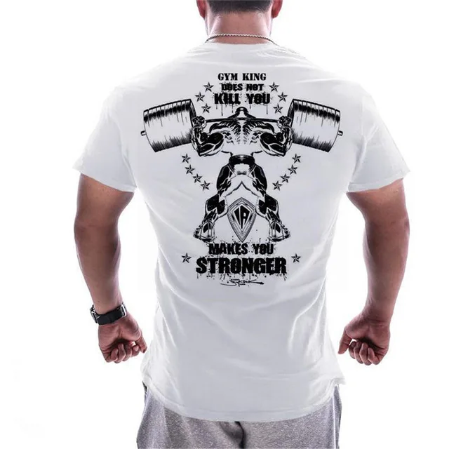 T-shirt 16 Футболка Homme для бега, мужские дизайнерские быстросохнущие футболки для бега, облегающие футболки для бега, спортивные мужские футболки для фитнеса, тренажерного зала, футболки для мышц - Цвет: T-shirt 16