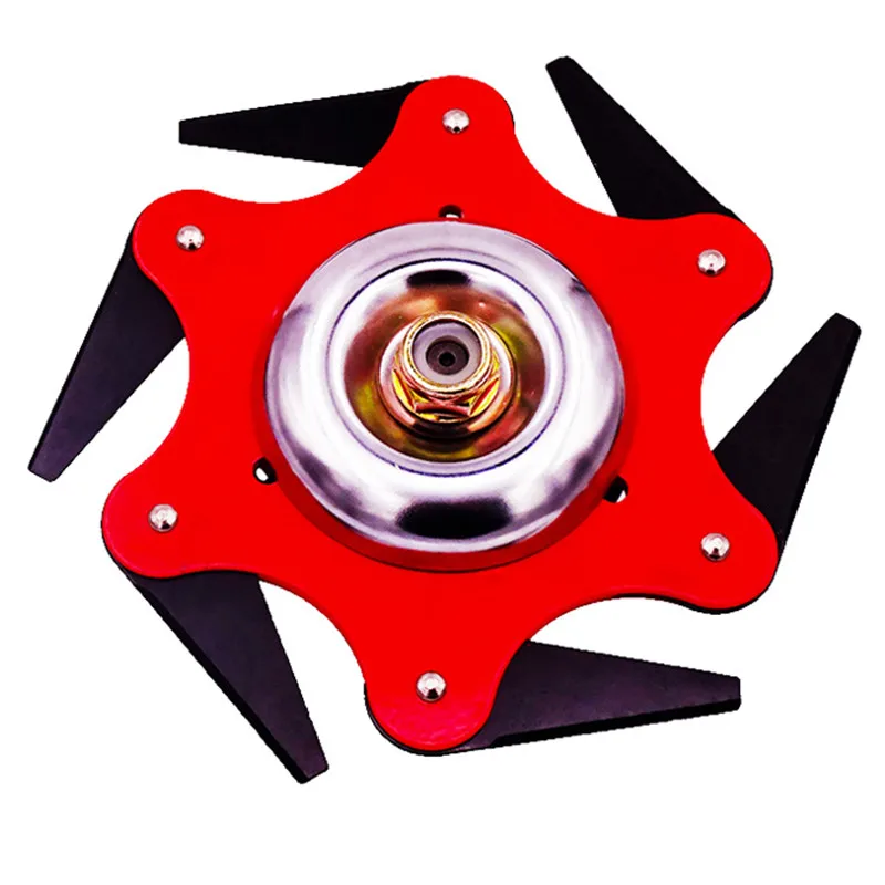 триммер садовый Универсальный 6 лезвий Триммер головка для газонокосилки