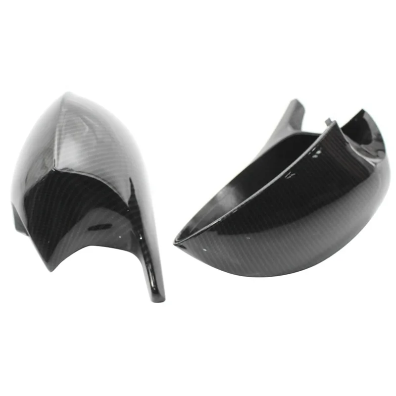 

Real Carbon Fiber Horned Style Rearview Mirror Housing Cover Caps For bmw 3 Series E90 E92 E80 E81 E87