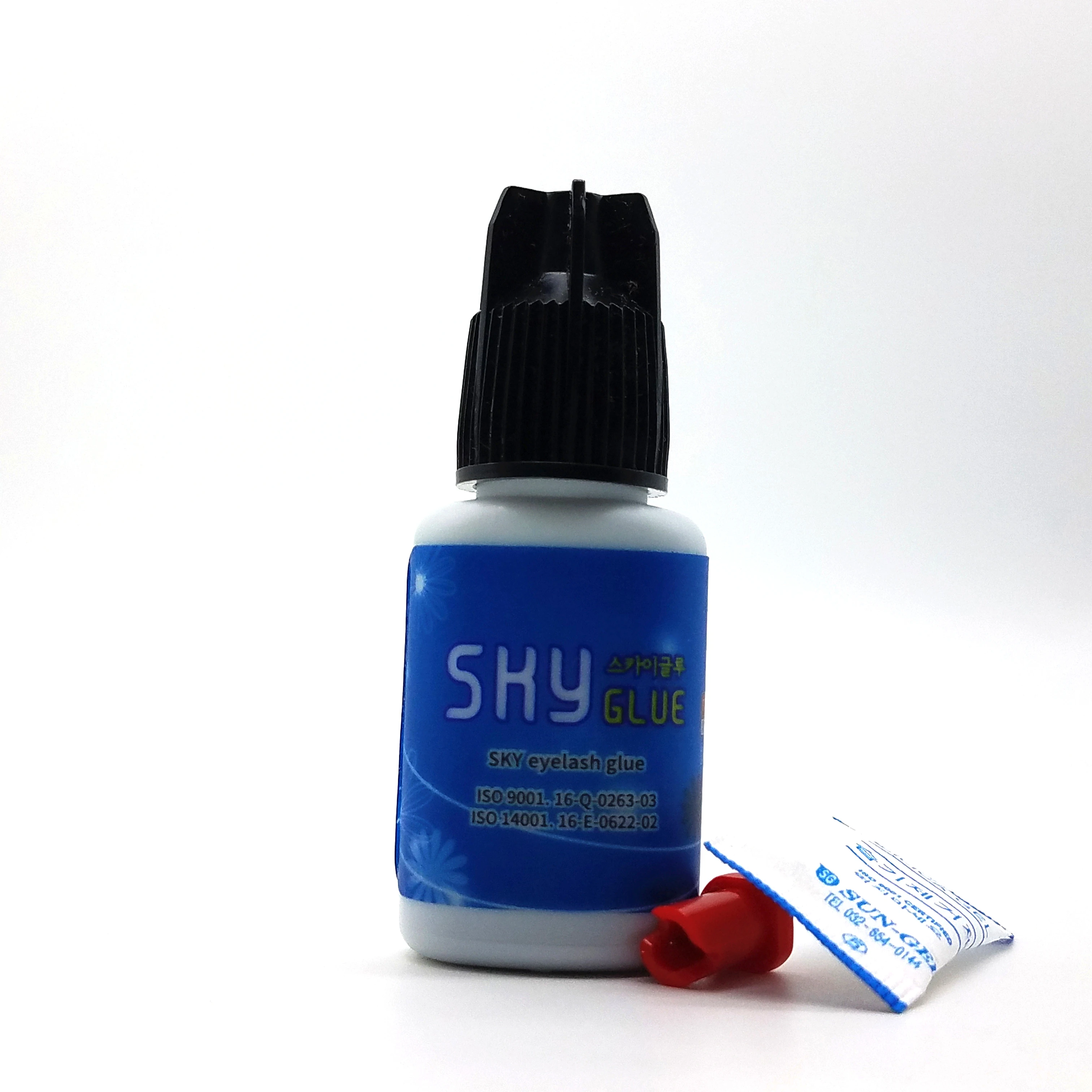 New Arrival Fast drying Original Sky Glue Super plus for eyelash eyebrow extensions 1-2 seconds Eyelash Adhesive S+ type 5ml | Красота и