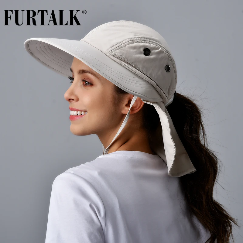 Шляпа FURTALK рыболовная с широкими полями Солнцезащитная шапка в стиле сафари