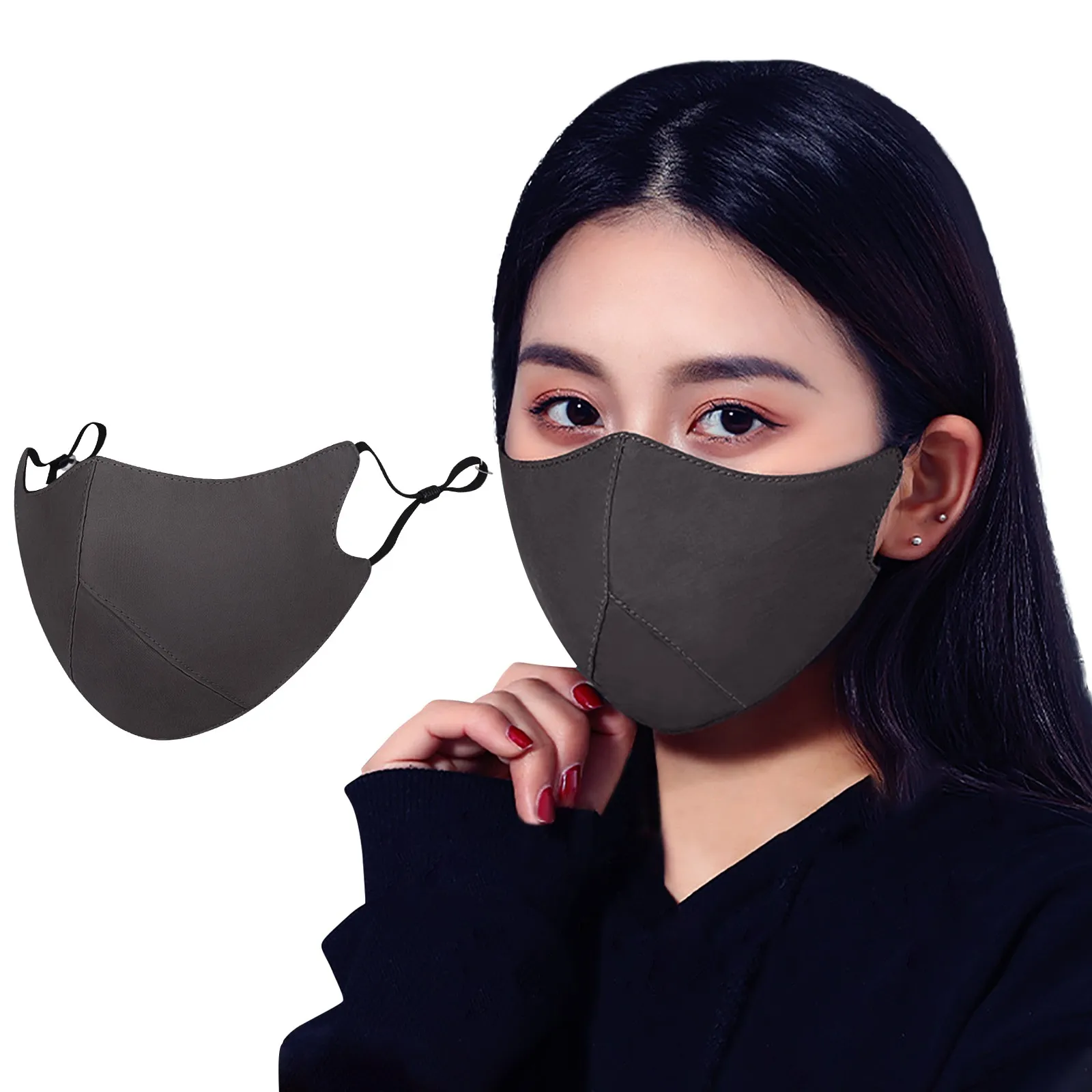 Респиратор для взрослых многоразовый с защитой от ветра | Тематическая одежда и