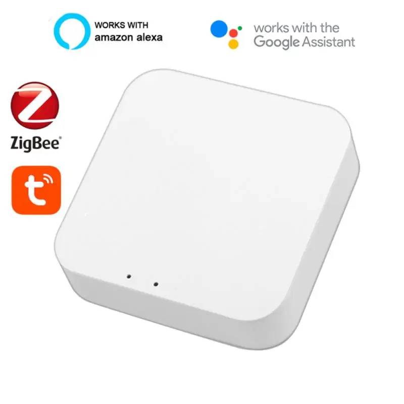 

Умный шлюз Tuya ZigBee, хаб с голосовым управлением, работает с Alexa Google Home Assistant