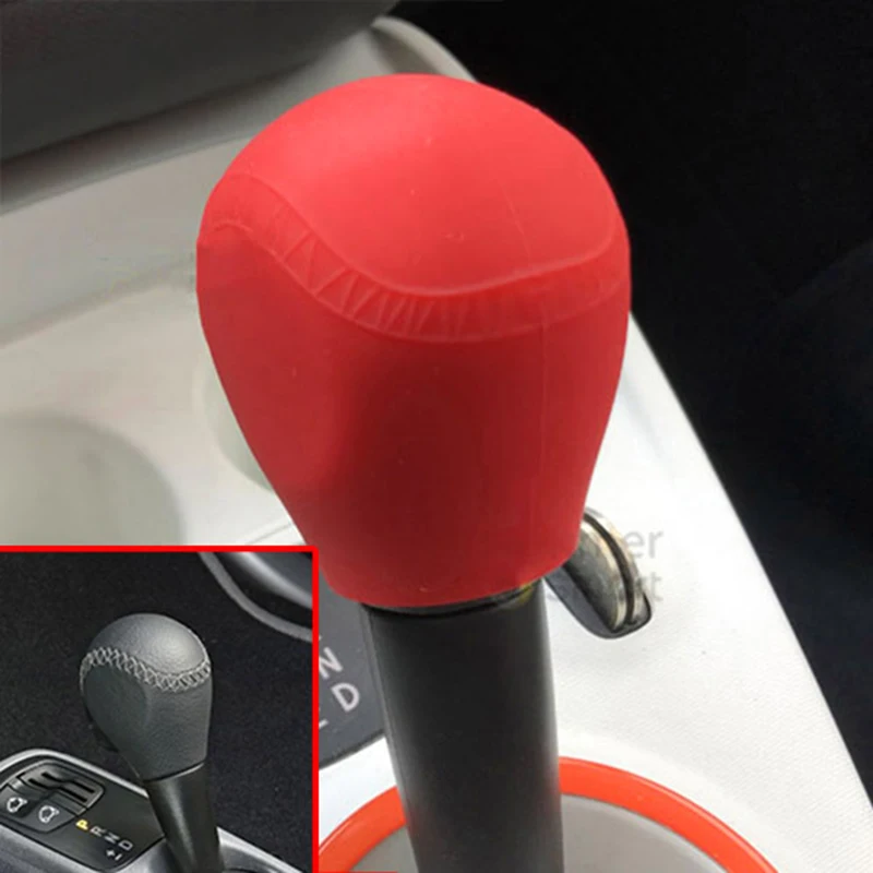 Автомобильный силиконовый чехол для рычага переключения передач крышка ручки