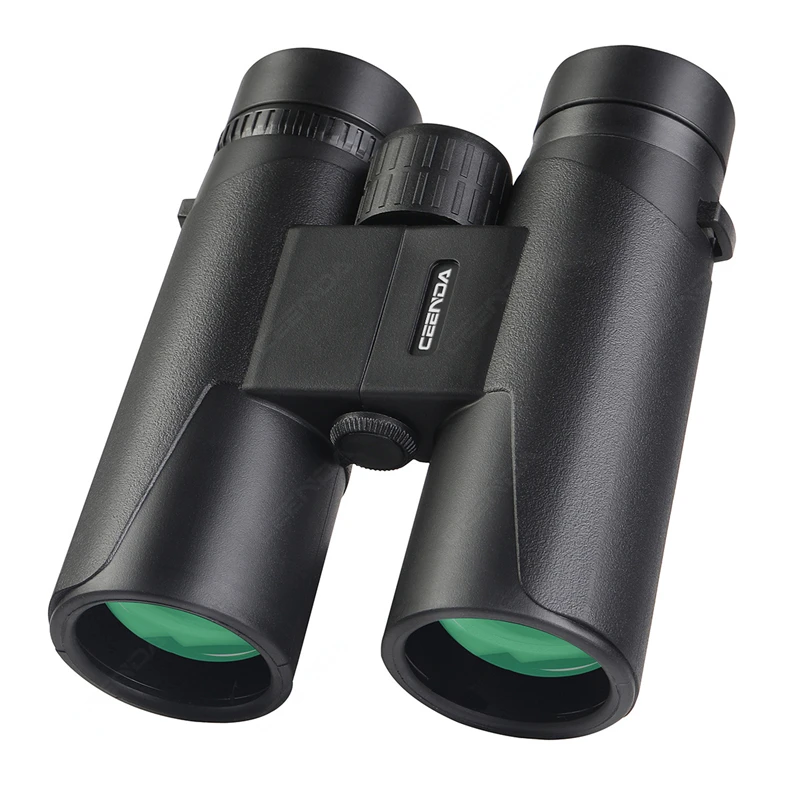 

12x42 Professional Binoculars HD High Power Bak-4 Prism Multi-layer Green Coating Portable Telescope Outdoor Hiking Camping