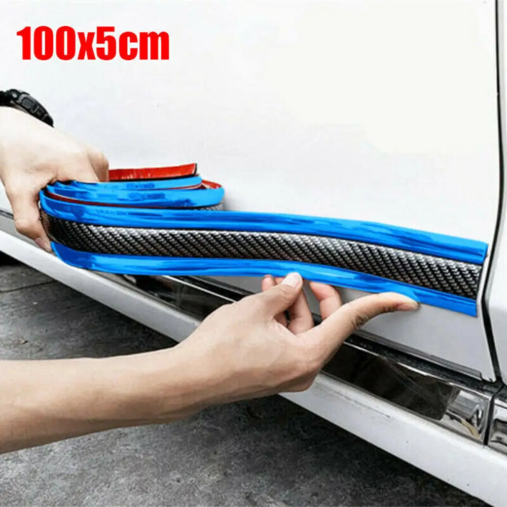 1 м 5 см Автомобильная наклейка из углеродного волокна резина сделай сам защитная