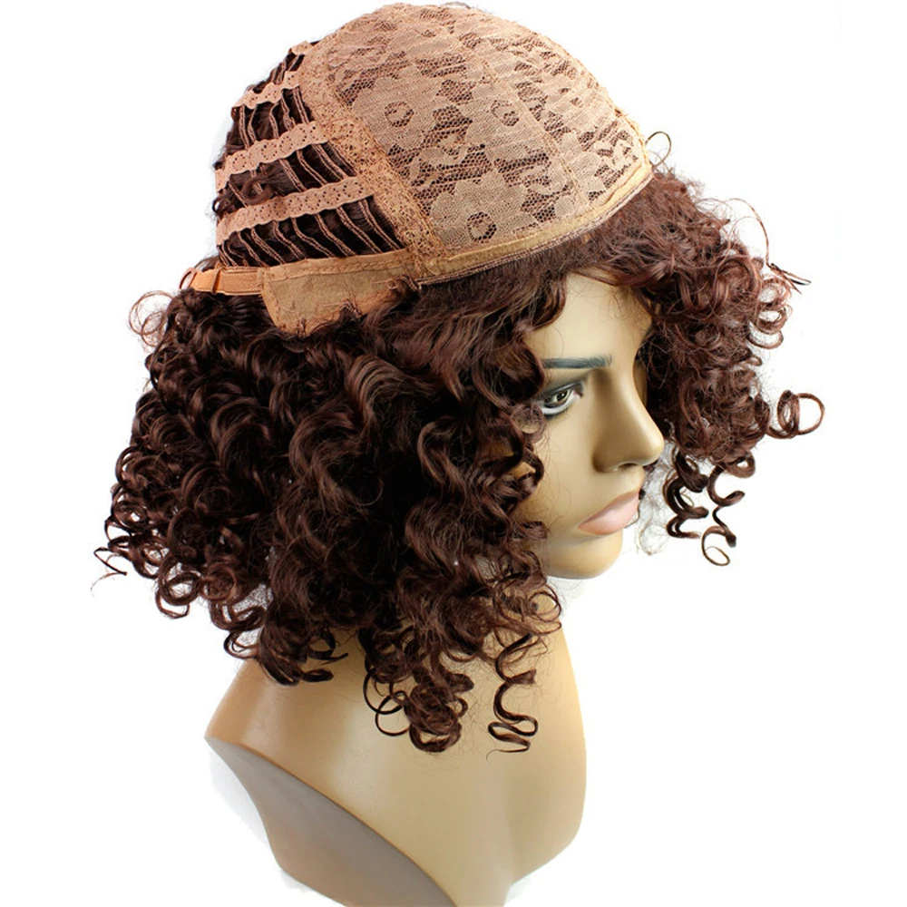 

Female Loose Kinky Curly/Mongolian/Brazilian/Water Wave Afro Hair/Cosplay Wig