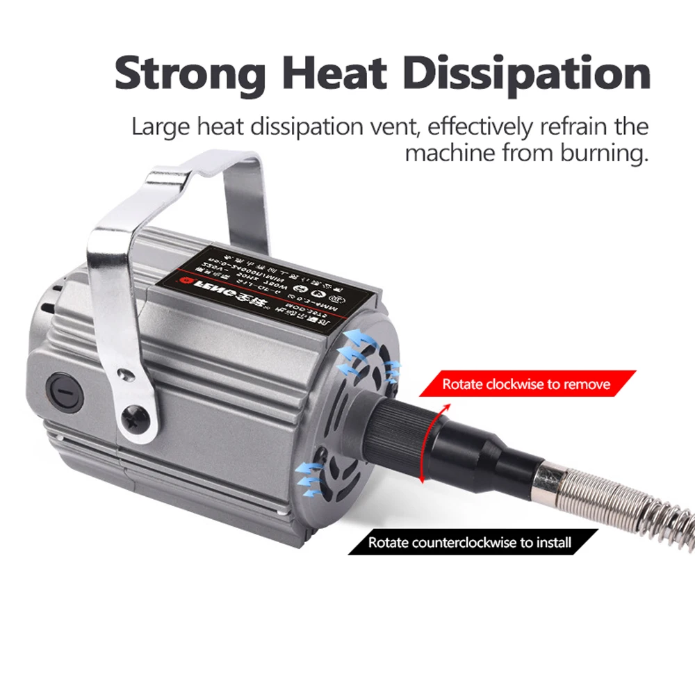 

High-power Crane Grinding Machine Jade Engraving Machine Polishing Machine Electric Grinding Stone Wood Carving Tool 220V