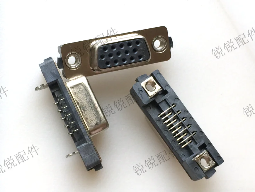 

15P для SUYIN гнездо VGA 3 r D - SUB интерфейс motherP2.29 H10 компьютерный разъем VGA