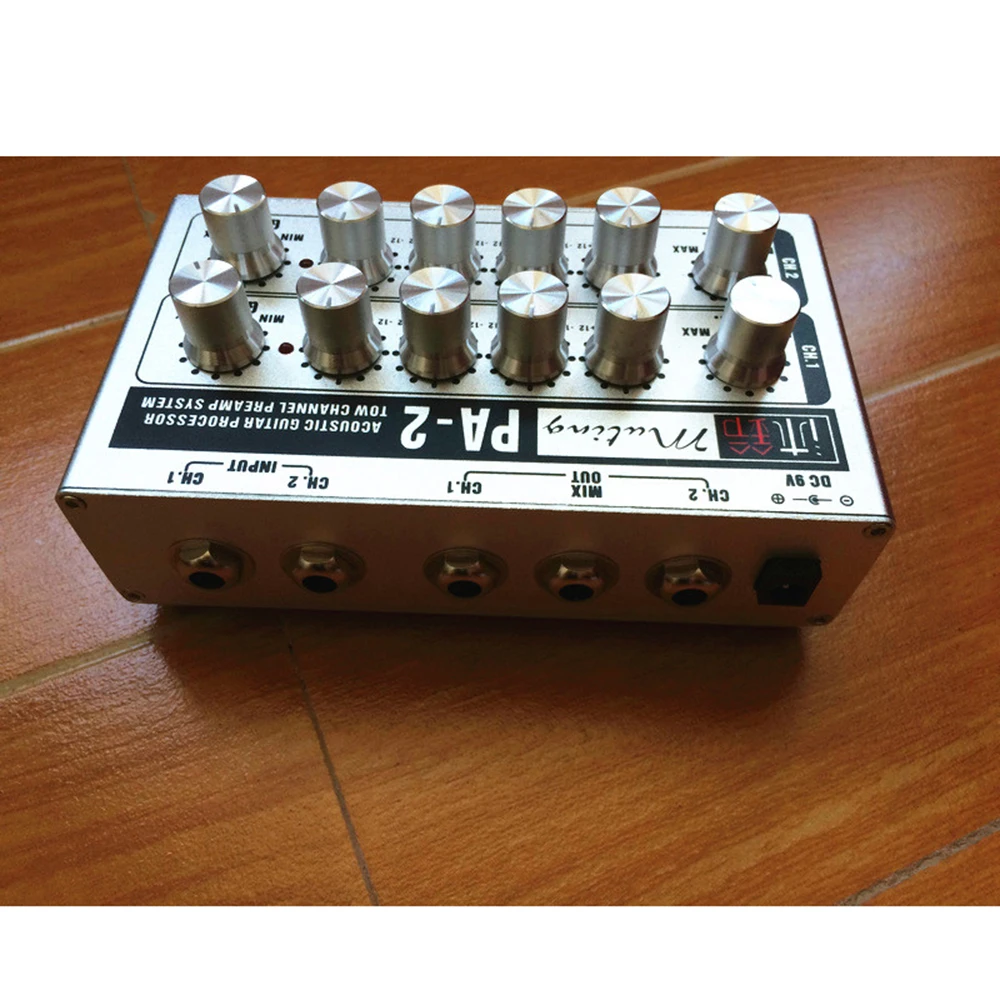 Акустический Гитарный процессор multiing 2 канала 4 диапазона усилитель | Спорт и