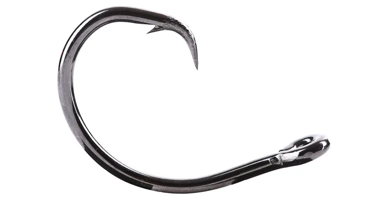 Mustad норвежского происхождения рыболовный крючок из высокоуглеродистой стали большого размера круглые рыбные крючки, 4/0, 6/0, 8/0/10/0,12/0, 39950NP-BN