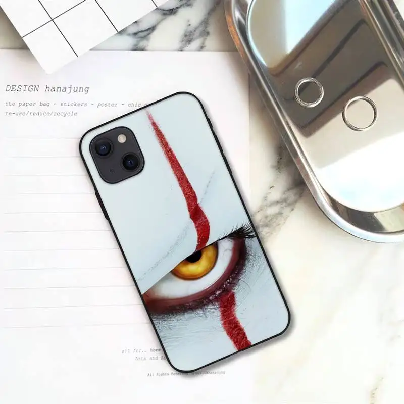 Чехол для телефона RUICHI Stephen King s It pennywise iPhone 11 12 Mini 13 Pro XS Max X 8 7 6s Plus 5 SE XR | Мобильные