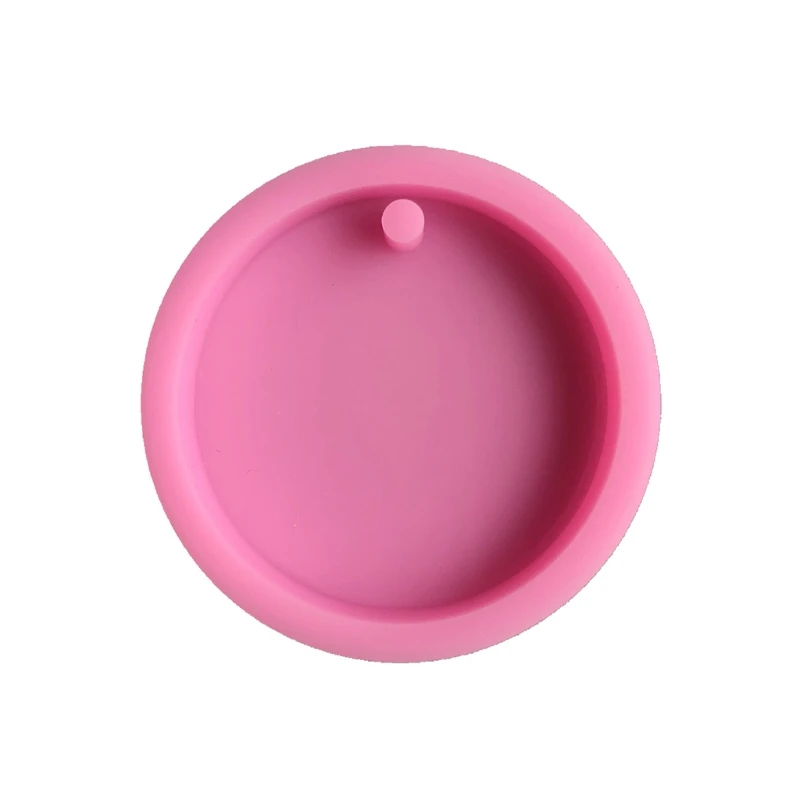 

4Pcs Pet Hanging Tag Resin Mold Dog Bone Love Round Oval Keychain Silicone Mould
