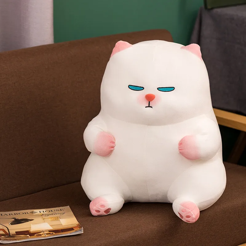 

25/40/50cm Kawaii comics animal vivicat Sitting posture cat plush toy young people birthday gift home decoration