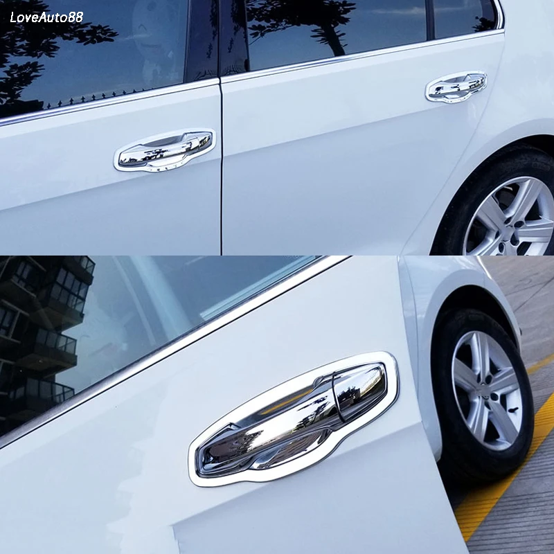 Хромированная отделка из АБС-пластика ручка и чаша наклейка внешний вид