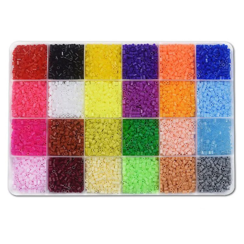 39000 шт. 2 6 мм Хама бусины головоломки игрушки 72 Цвета DIY Perler бисер для детей и